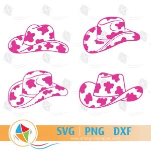 Cowboy Hat Cow Print