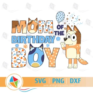 Bluey Mum of the Birthday Boy