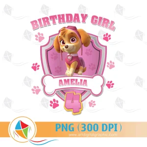 Birthday Girl Paw Patrol