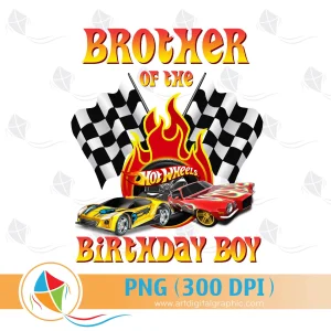 Brother Birthday Boy Hot Wheels