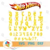 Hot Wheels Font