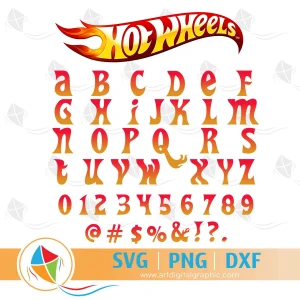 Hot Wheels Font