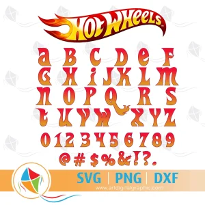 Hot Wheels Font