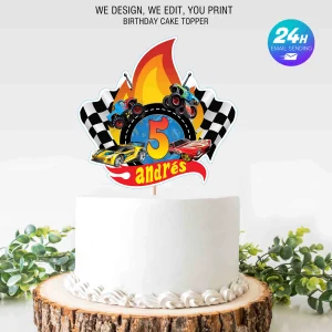 Hot Wheels Topper Cake