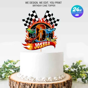 Hot Wheels Topper Cake