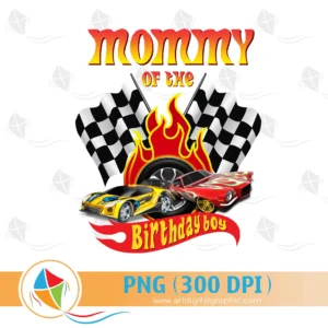 Mommy Birthday Boy Hot Wheels