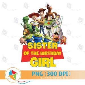 Sister of the Birthday Girl Toy Story