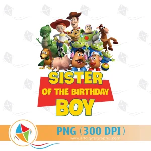 Sister of the Birthday Boy Toy Story