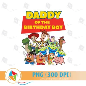 Daddy of the Birthday Boy Toy Story