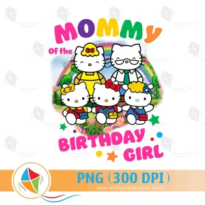 Mommy of the Birthday Girl Hello Kitty