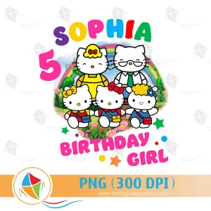 Birthday Girl Hello Kitty