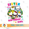 Sister of the Birthday Girl Hello Kitty