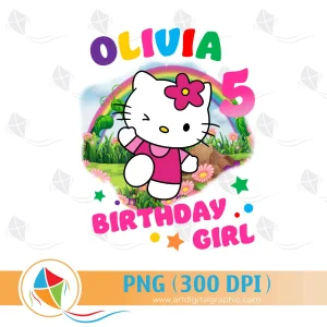 Birthday Girl Hello Kitty