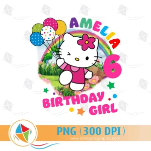 Birthday Girl Hello Kitty