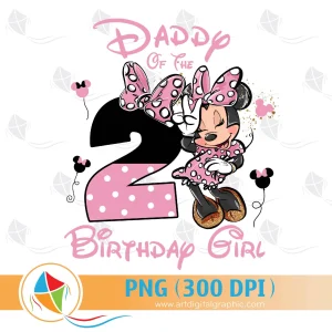 Daddy of the Minnie Birthday Girl