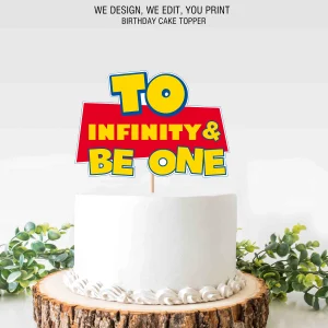 To Infinity and Be One Toy Story Topper Cake