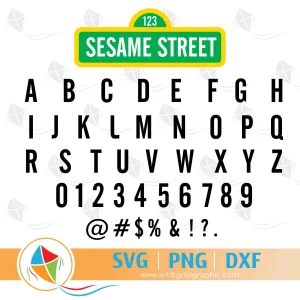 Sesame Street Font