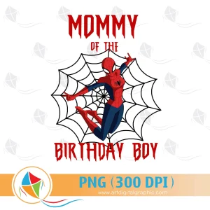 Mommy of the Birthday Spiderman