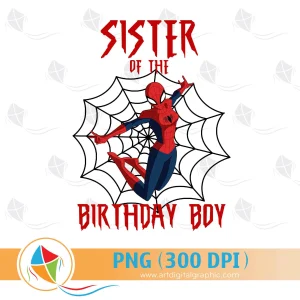 Sister of the Birthday Spiderman