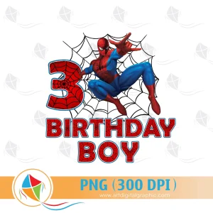 Birthday Boy Spiderman