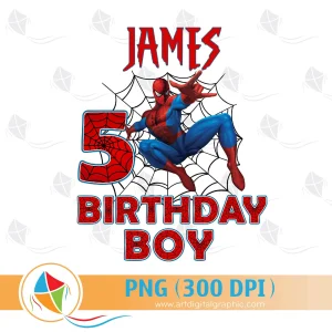 Birthday Boy Spiderman