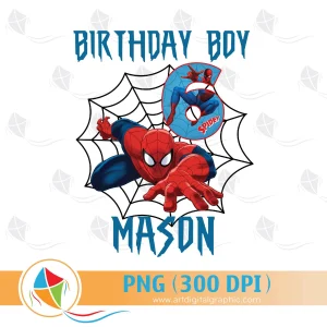 Birthday Boy Spiderman