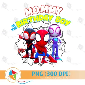 Mommy of the Birthday Boy Spidey