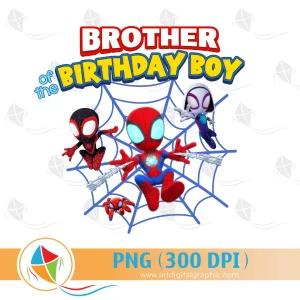 Brother of the Birthday Boy Spidey