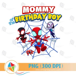 Mommy of the Birthday Boy Spidey