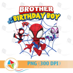 Brother of the Birthday Boy Spidey