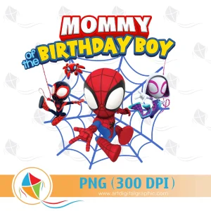 Mommy of the Birthday Boy Spidey