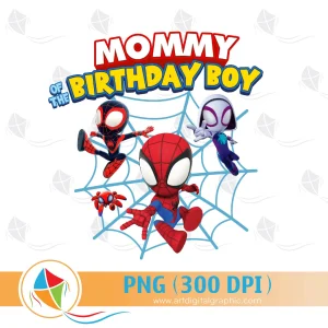 Mommy of the Birthday Boy Spidey