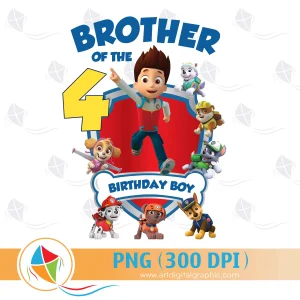 Brother of the Birthday Boy Paw Patrol