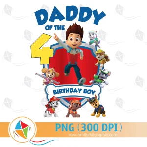 Daddy of the Birthday Boy Paw Patrol