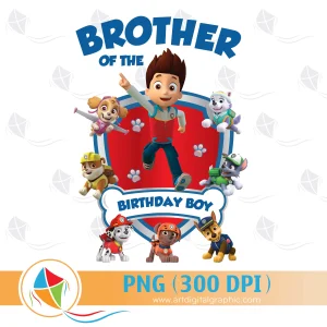 Brother of the Birthday Boy Paw Patrol