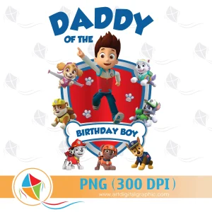 Daddy of the Birthday Boy Paw Patrol