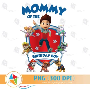 Mommy of the Birthday Boy Paw Patrol