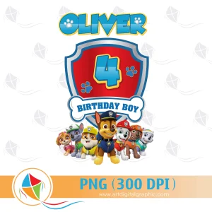 Birthday Boy Paw Patrol