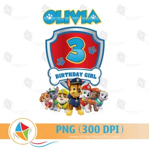 Birthday Girl Paw Patrol