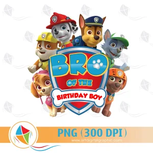 Bro of the Birthday Boy Paw Patrol