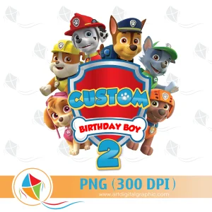 Paw Patrol Birthday Boy