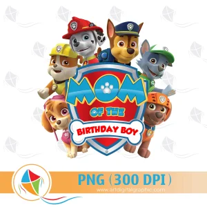 Mom of the Birthday Boy Paw Patrol