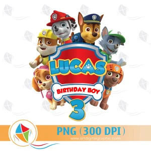 Paw Patrol Birthday Boy