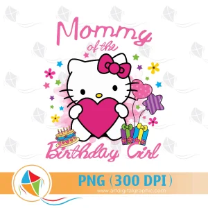 Mommy of the Birthday Girl Hello Kitty