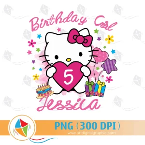 Birthday Girl Hello Kitty