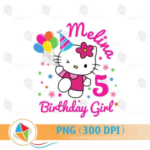 Birthday Girl Hello Kitty