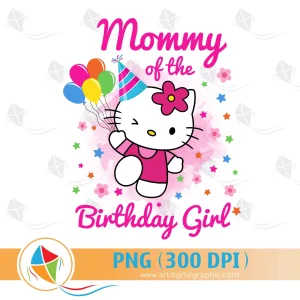 Mommy of the Birthday Girl Hello Kitty