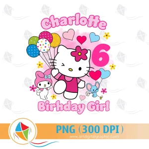 Birthday Girl Hello Kitty