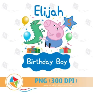 Birthday Boy Peppa Pig