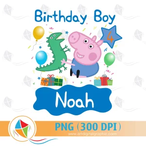 Birthday Boy Peppa Pig